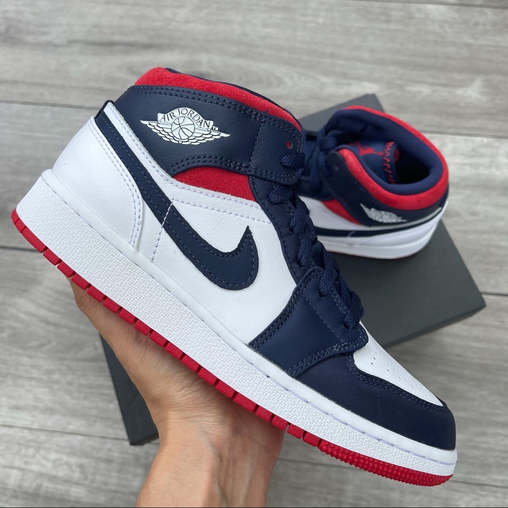 Air Jordan 1 Mid USA 🇺🇸 Olympic